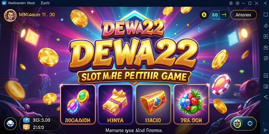 Tampilan gameplay DEWA22 yang dinamis dan menarik.