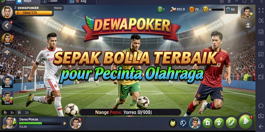 Tampilan gameplay DEWAPOKER dengan aksi menarik di lapangan.