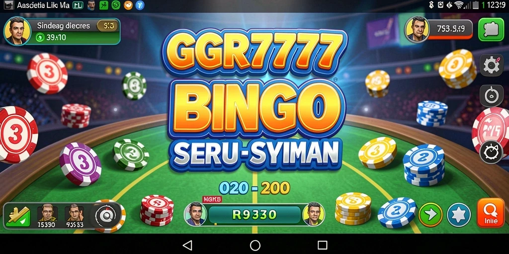 Tampilan gameplay GGR7777 yang seru dan menarik di Bingo.