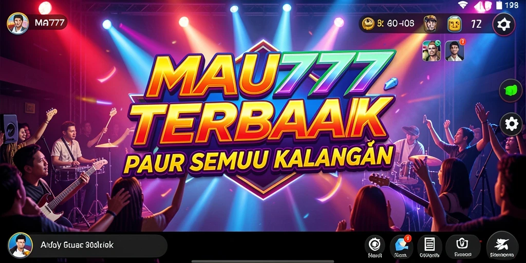 Tampilan gameplay MAU777 yang menarik dan interaktif.