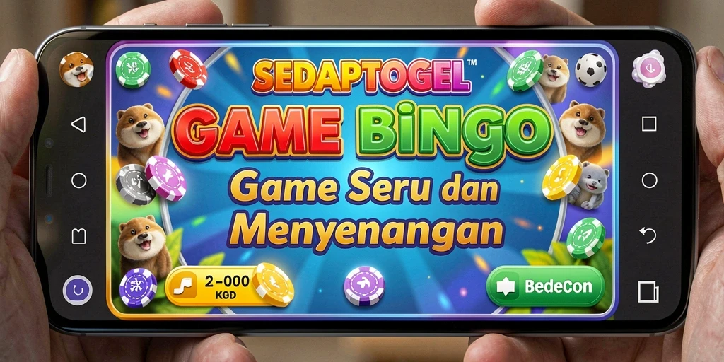 Tampilan gameplay Bingo yang seru dan interaktif.