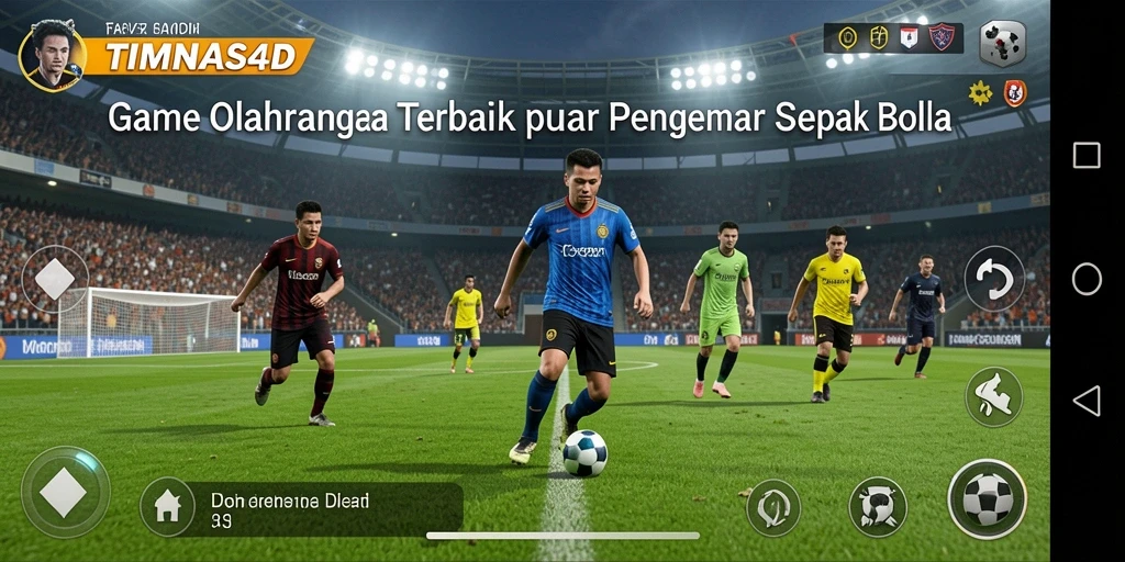 Tampilan gameplay yang menegangkan dan seru di TIMNAS4D.