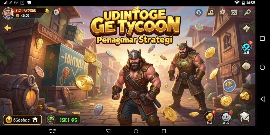 Screenshot menunjukkan gameplay menarik dari UDINTOGEL.