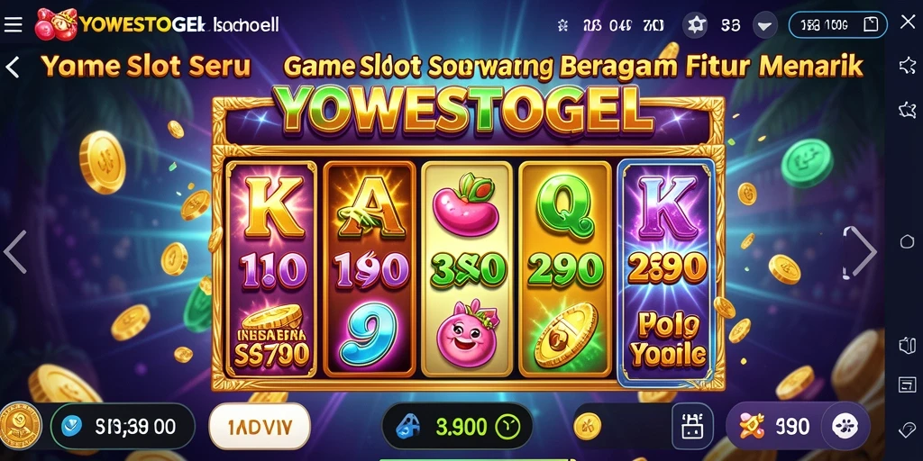 Tangkapan layar gameplay seru YOWESTOGEL dengan fitur menarik.